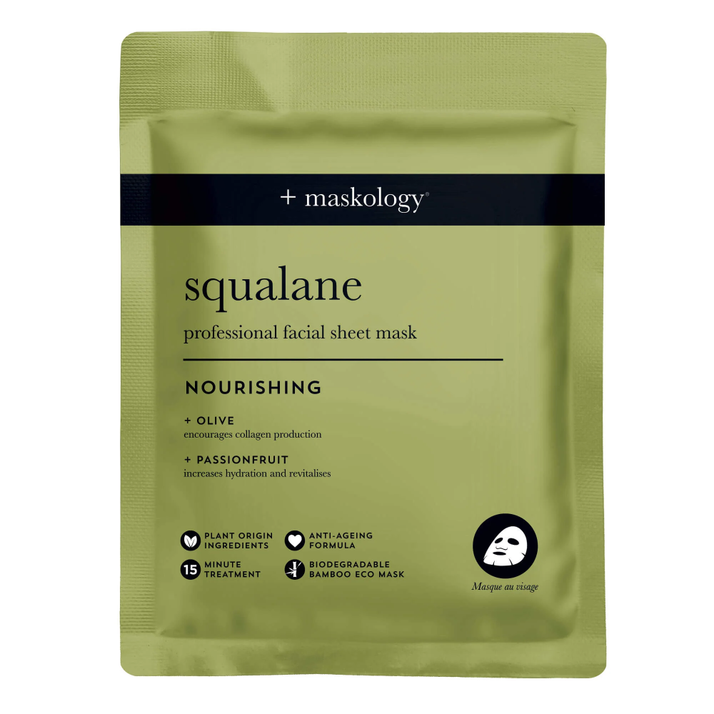 MASKOLOGY FACE SHEET MASK - SQUALANE - Image 2