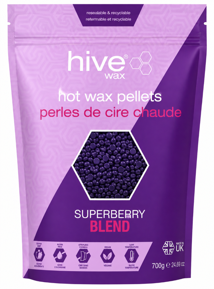 HIVE SUPERBERRY HOT FILM WAX PELLETS - 700g