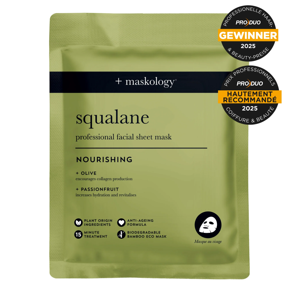MASKOLOGY FACE SHEET MASK - SQUALANE
