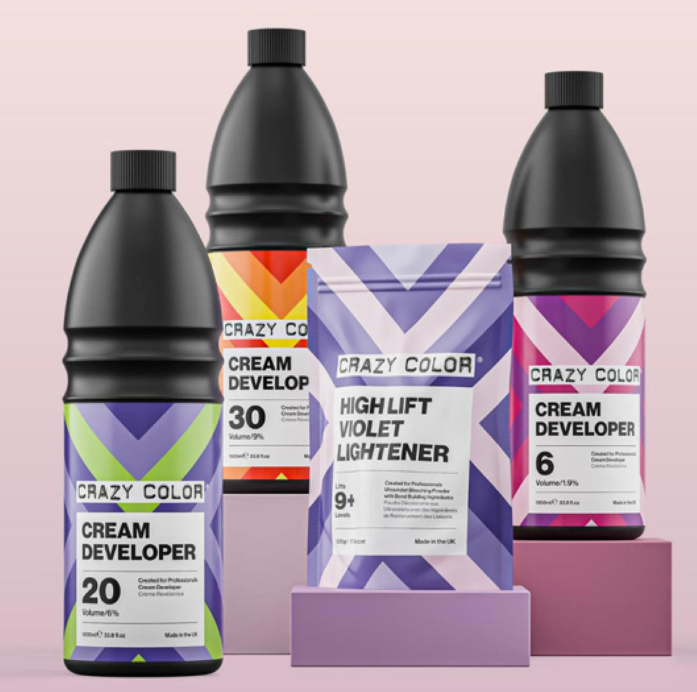 CRAZY COLOUR CREAM DEVELOPER 1 LITRE - Image 2