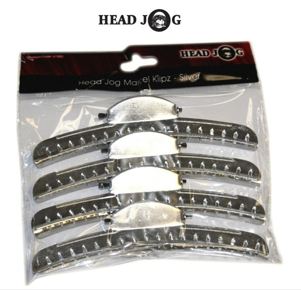 HEAD JOG MARCEL KLIPZ SILVER - 4 PACK