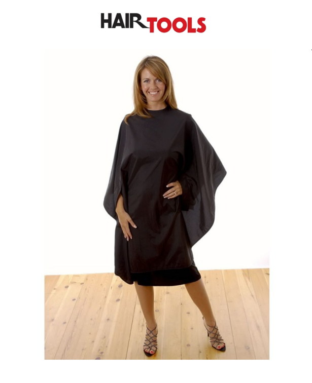 HAIR TOOLS BLACK GOWN (SIZE UK 28)