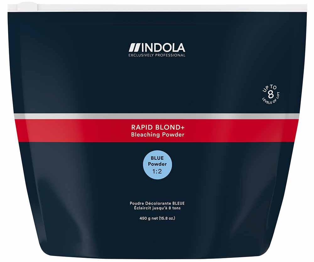 INDOLA BLUE RAPID POWDER BLEACH 450G