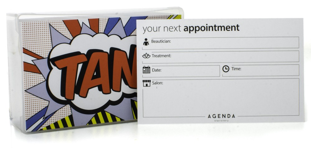 (DISC) (AP9B) TAN APPT CARD POP ART