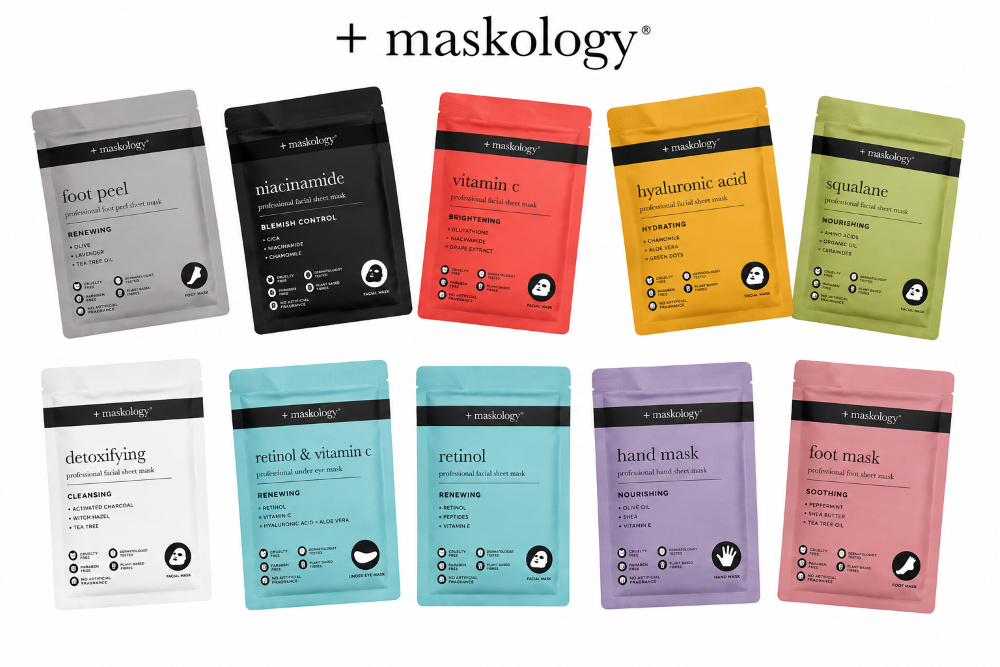 MASKOLOGY FACE SHEET MASK - SQUALANE - Image 5