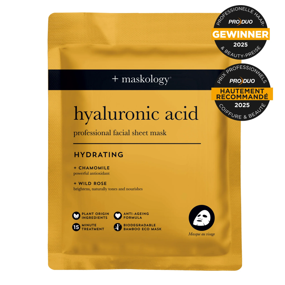 MASKOLOGY FACE SHEET MASK - HYALURONIC