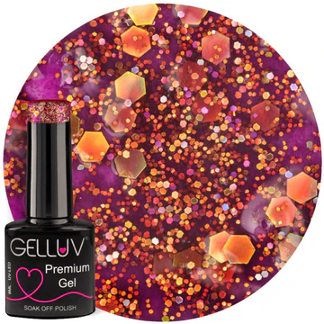 GELLUV GEL POLISH - FIRE GLOW - 8ml