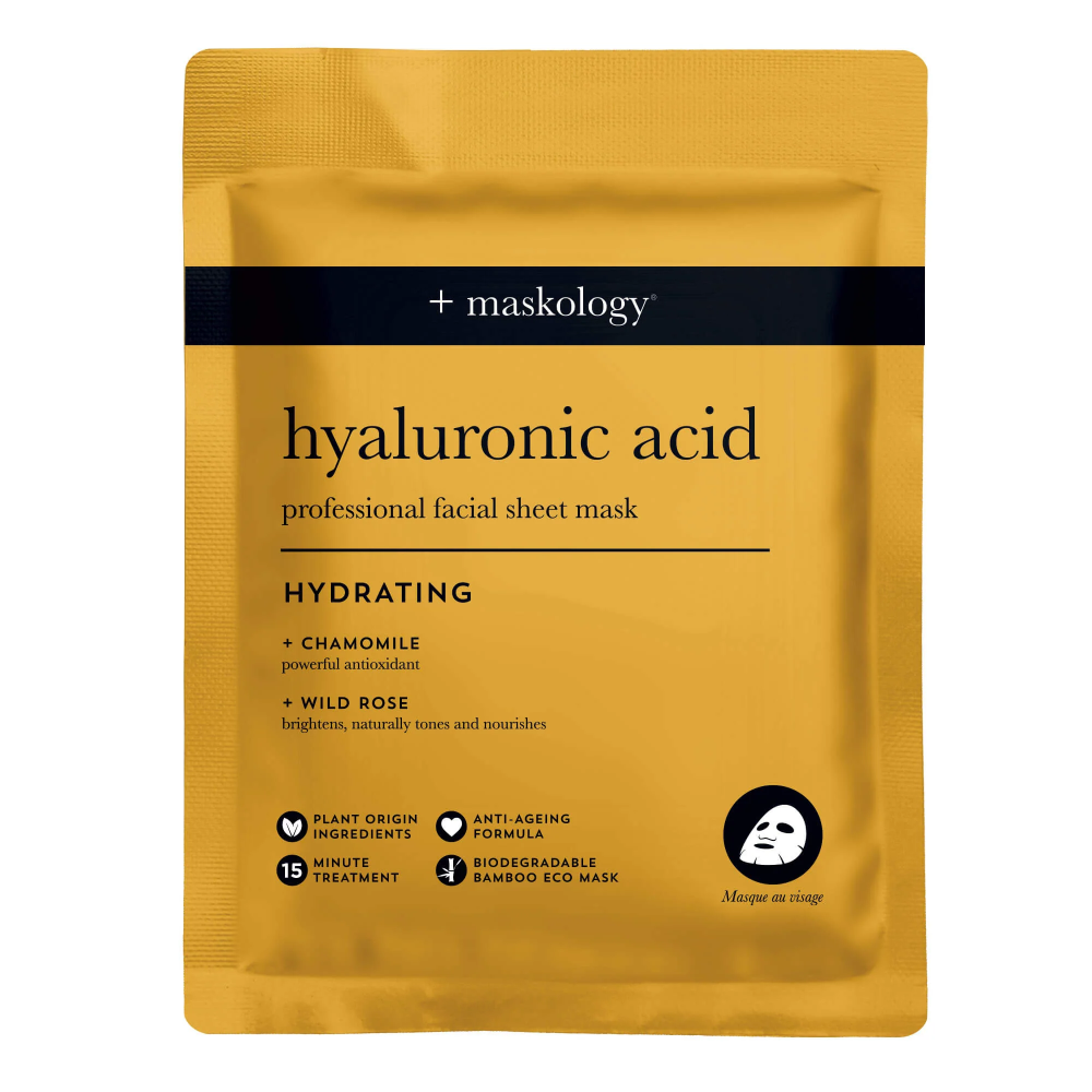 MASKOLOGY FACE SHEET MASK - HYALURONIC - Image 2