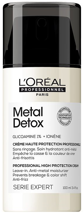 L'ORÉAL SERIE EXPERT METAL DETOX LEAVE IN CREAM - 100ML