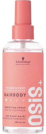 SCHWARZKOPF OSIS+ HAIRBODY STYLE SPRAY - 200ml