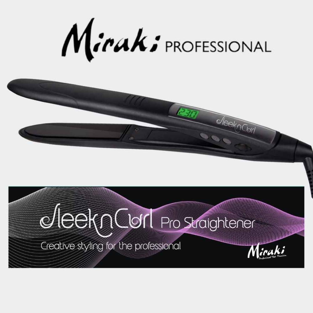 MIRAKI SLEEK "N" CURL STRAIGHTENERS