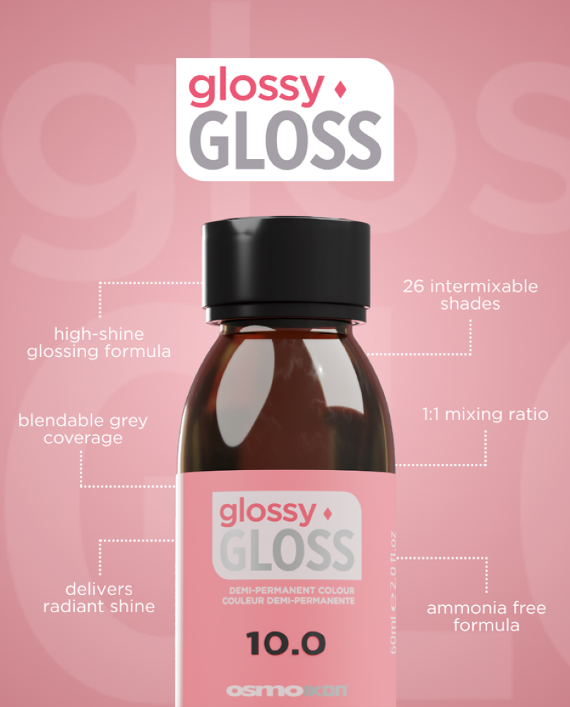 OSMO IKON GLOSSY GLOSS 60ml - Image 9