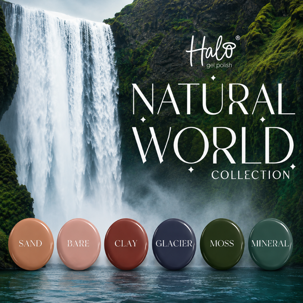 HALO GEL POLISH SAND - 8ML (NATURAL WORLD) - HEMA FREE - Image 2