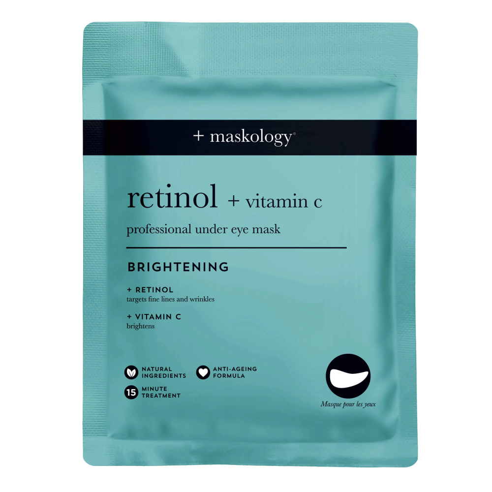 MASKOLOGY EYE MASK - RETINOL & VITAMIN C - Image 2