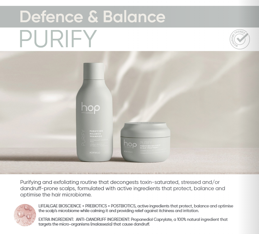 MONTIBELLO HOP PURIFYING BALANCE SCALP TREATMEMT - 200ml - Image 2