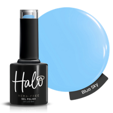 HALO GEL POLISH BLUE SKY - 8ML - (GARDEN PARTY) - HEMA FREE