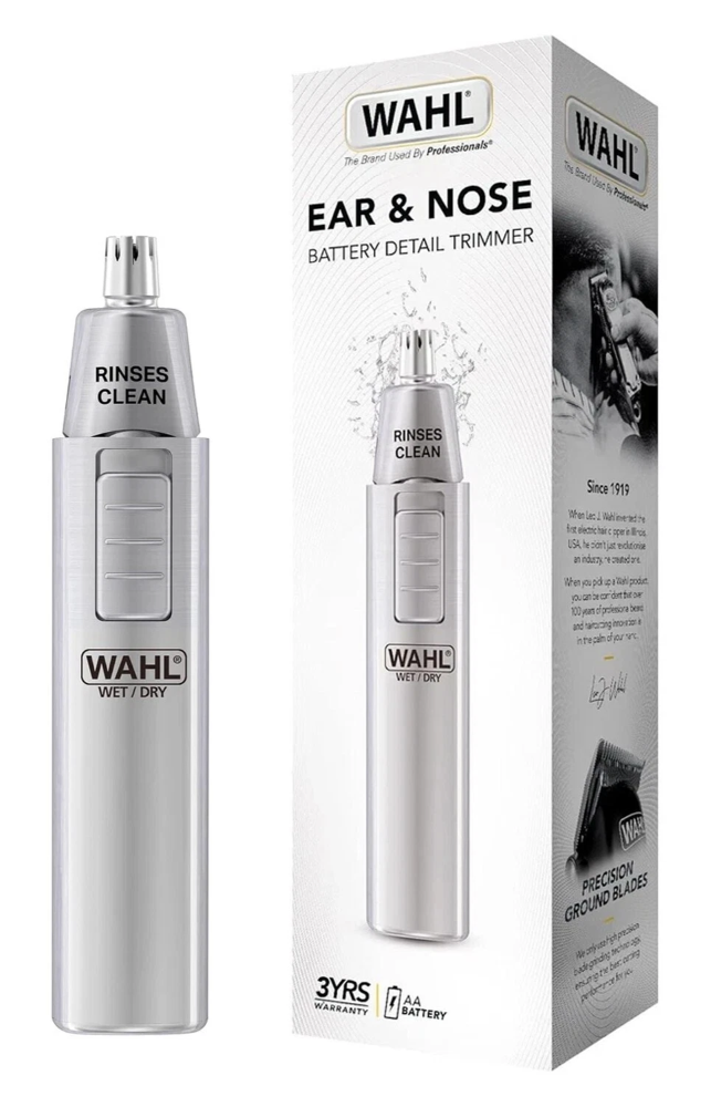WAHL WET & DRY NASAL TRIMMER - BATTERY