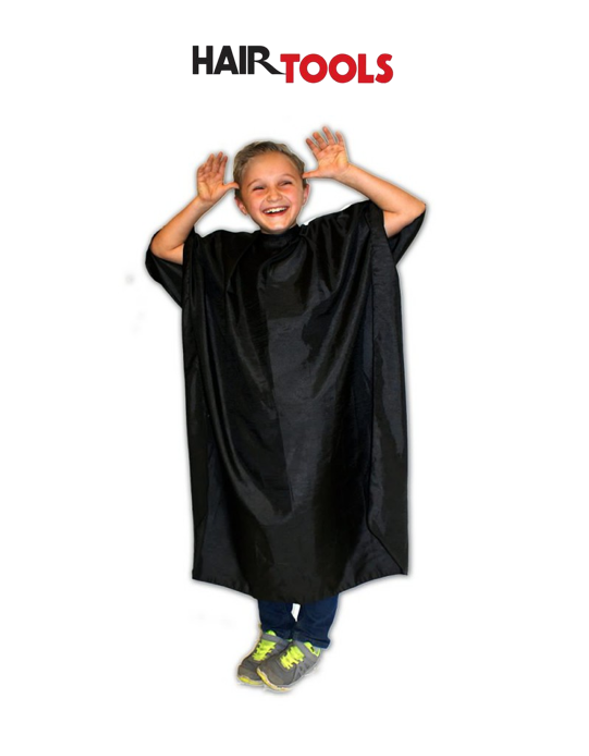 HAIR TOOLS CHILDRENS GOWN - BLACK