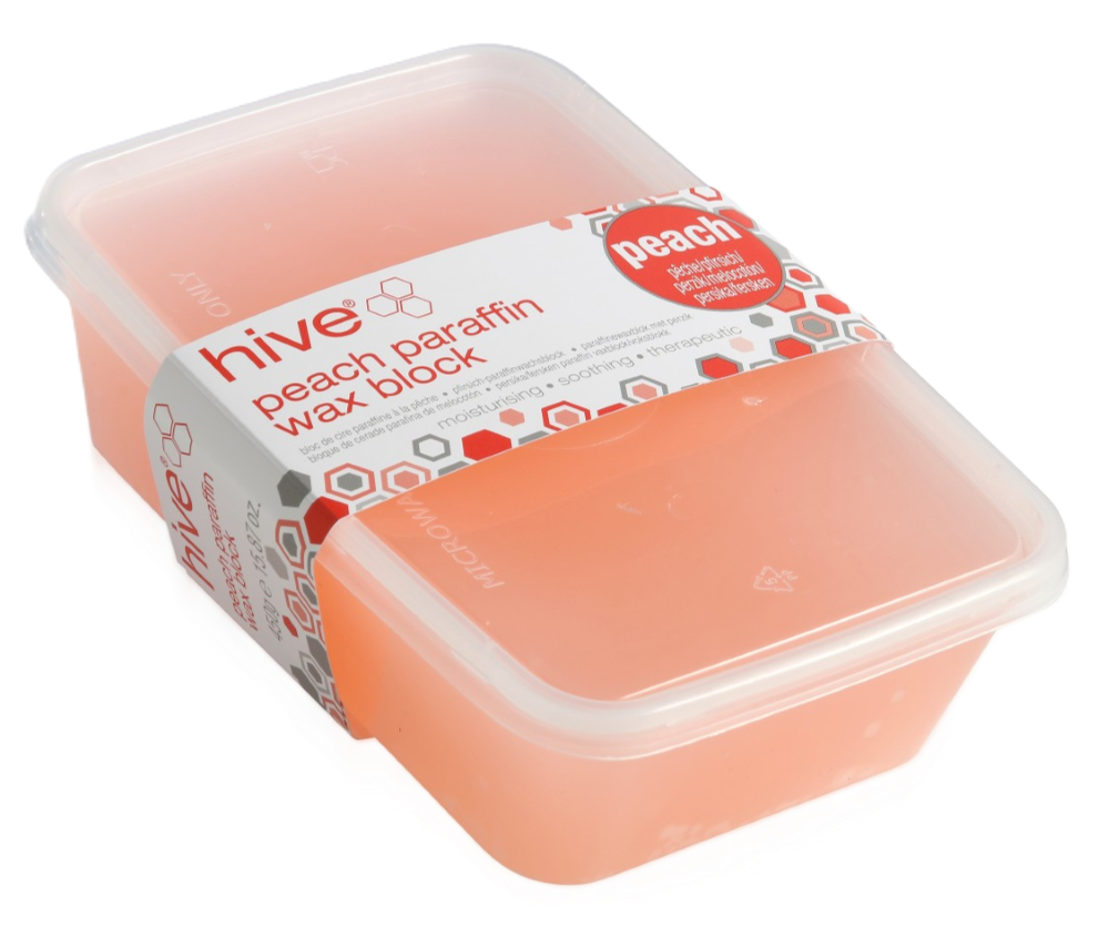 HIVE PEACH LOW MELT PARAFFIN WAX BLOCK - 450g