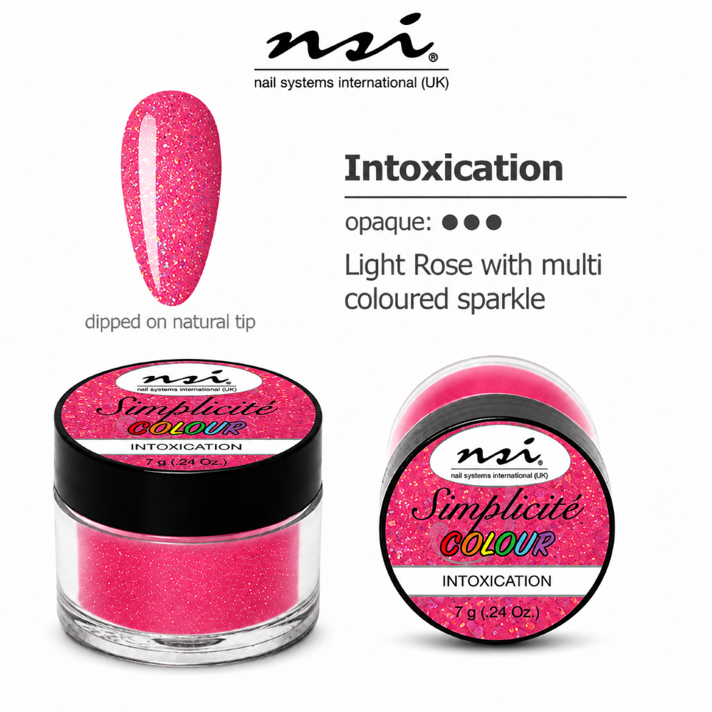 NSI SIMPLICITE COLOURED ACRYLIC POWDER 7g - INTOXICATION