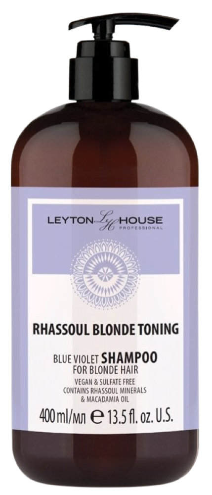 LEYTON HOUSE RHASSOUL BLONDE TONING BLUE VIOLET SHAMPOO - Image 6