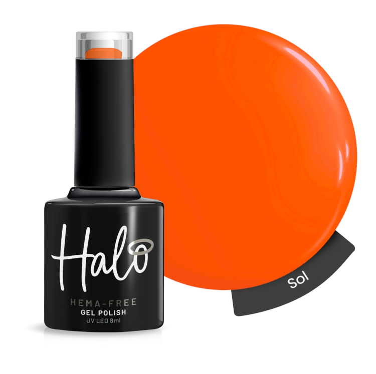HALO GEL POLISH  SOL - 8ML - (SUMMER NIGHTS) - HEMA FREE