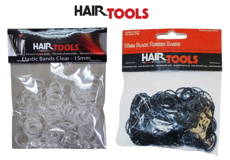 HAIR TOOLS ELASTIC BANDS 300 PACK
