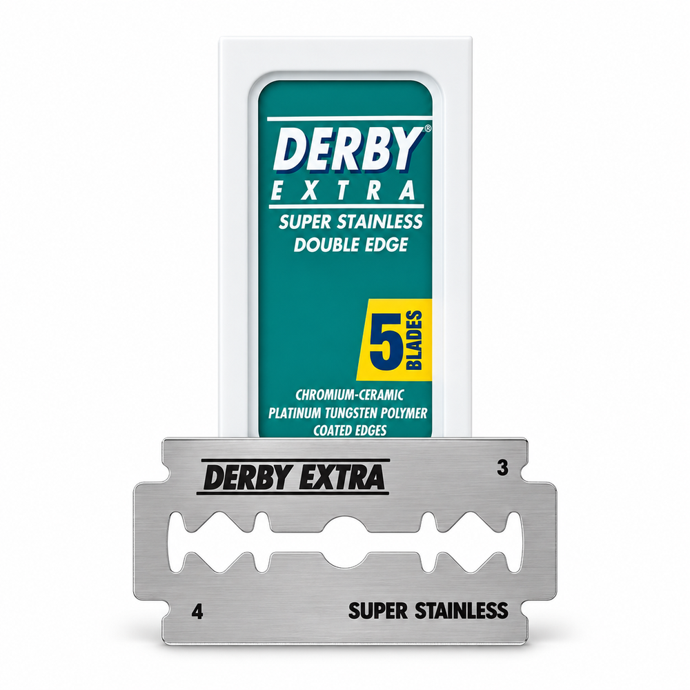 DERBY DOUBLE EDGE - BLADES (2 packs of 5 Blades)