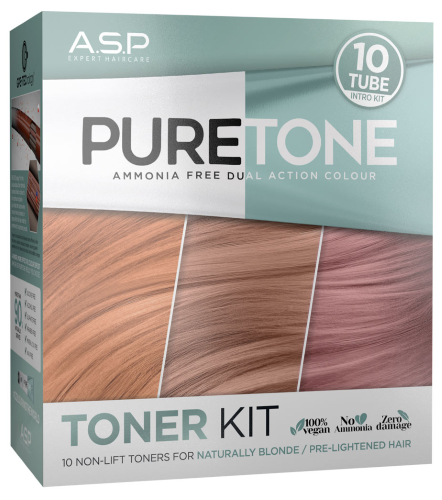 A.S.P PURE TONE INTRO TONER KIT - 10 TUBE