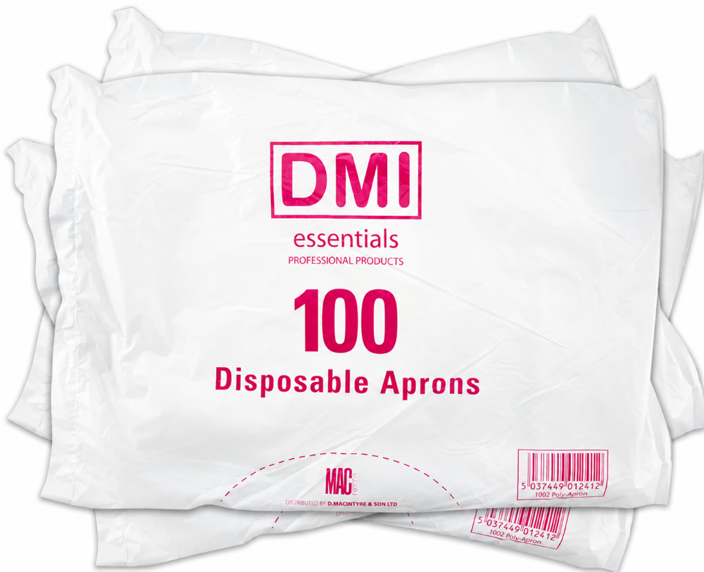 DISPOSABLE APRONS - 100 PACK