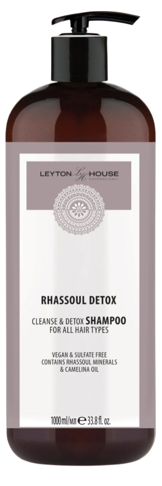 LEYTON HOUSE RHASSOUL CLEANSE & DETOX SHAMPOO 1000ML
