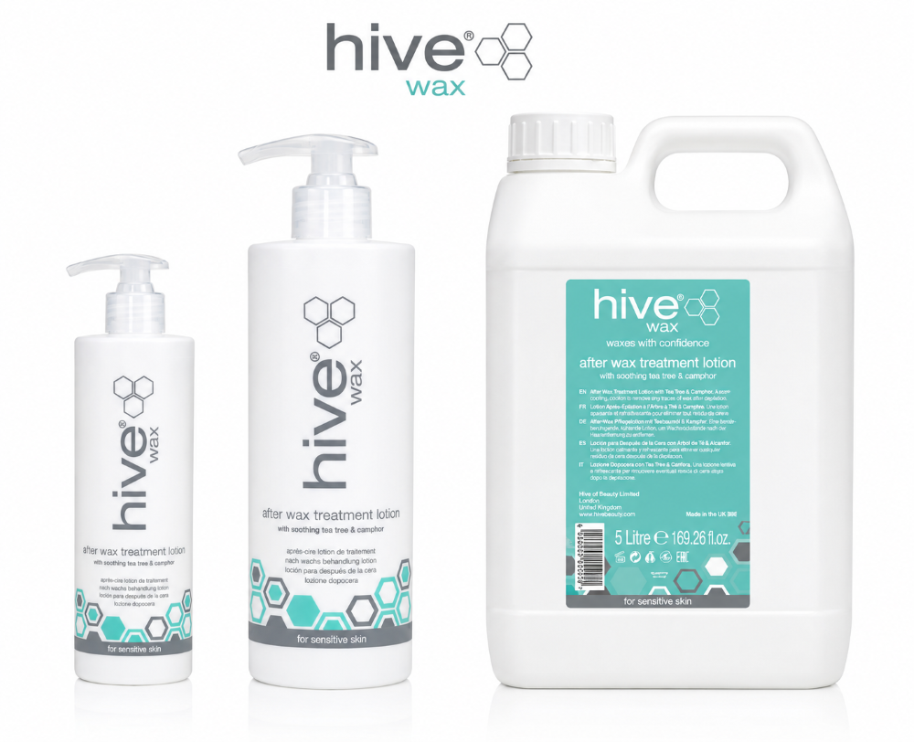 HIVE AFTER WAX TREATMENT LOTION WITH TEA TREE OIL