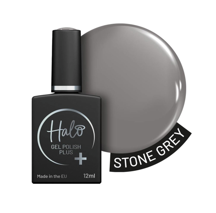 HALO GEL POLISH PLUS STONE GREY - 12ML - HEMA FREE