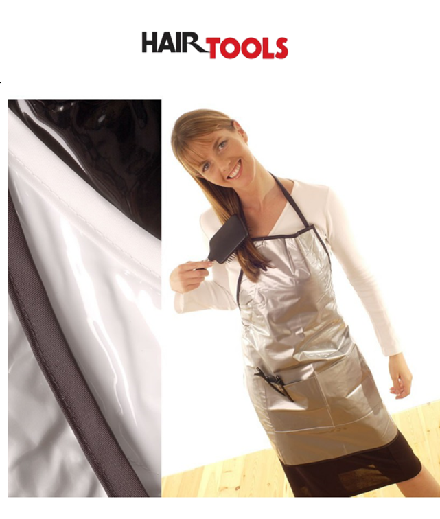 HAIR TOOLS TINTING APRON - BLACK