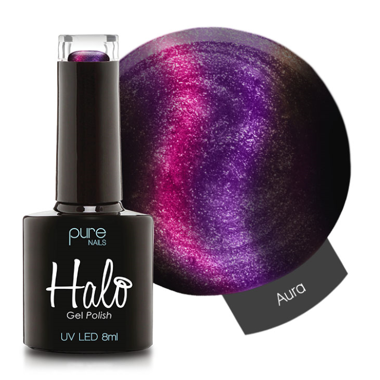 HALO GEL POLISH AURA - 8ML - (BOOK OF SHADOWS) - HEMA FREE