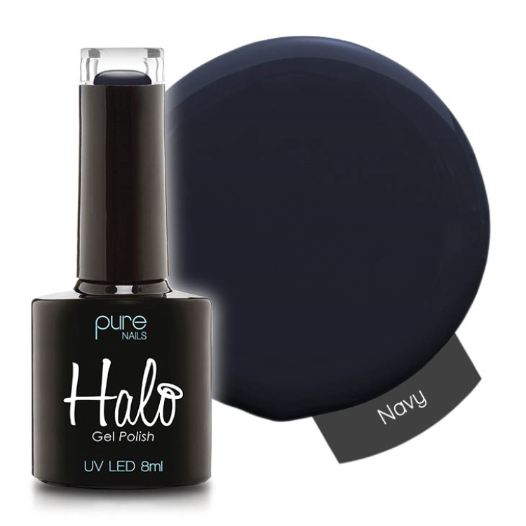 HALO GEL POLISH NAVY - 8ML - HEMA FREE