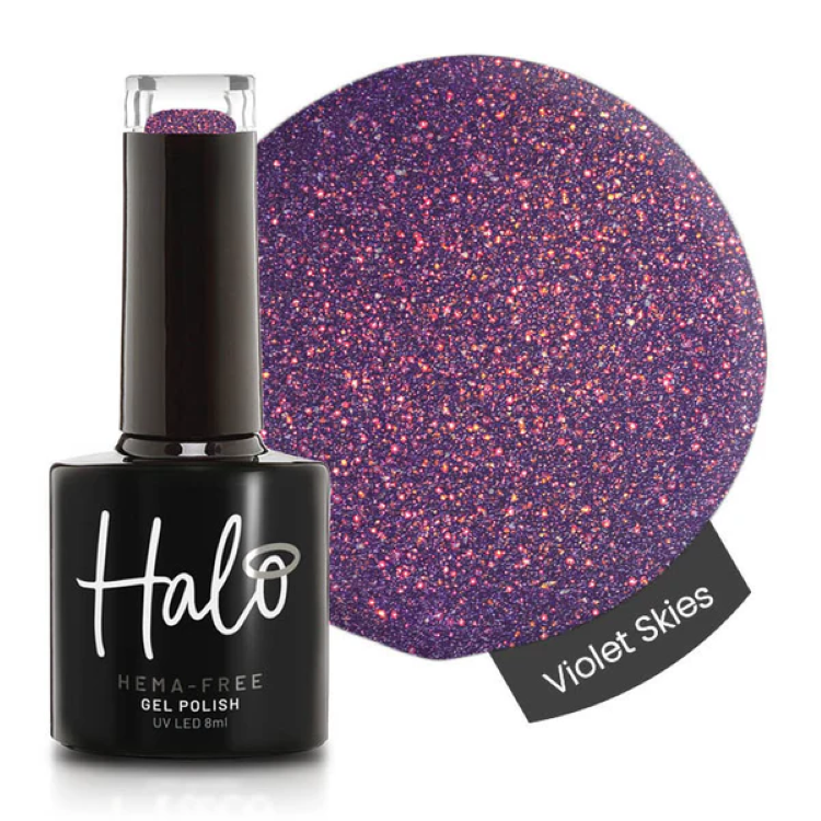 HALO GEL POLISH VIOLET SKIES  - 8ML (EUPHORIC) - HEMA FREE