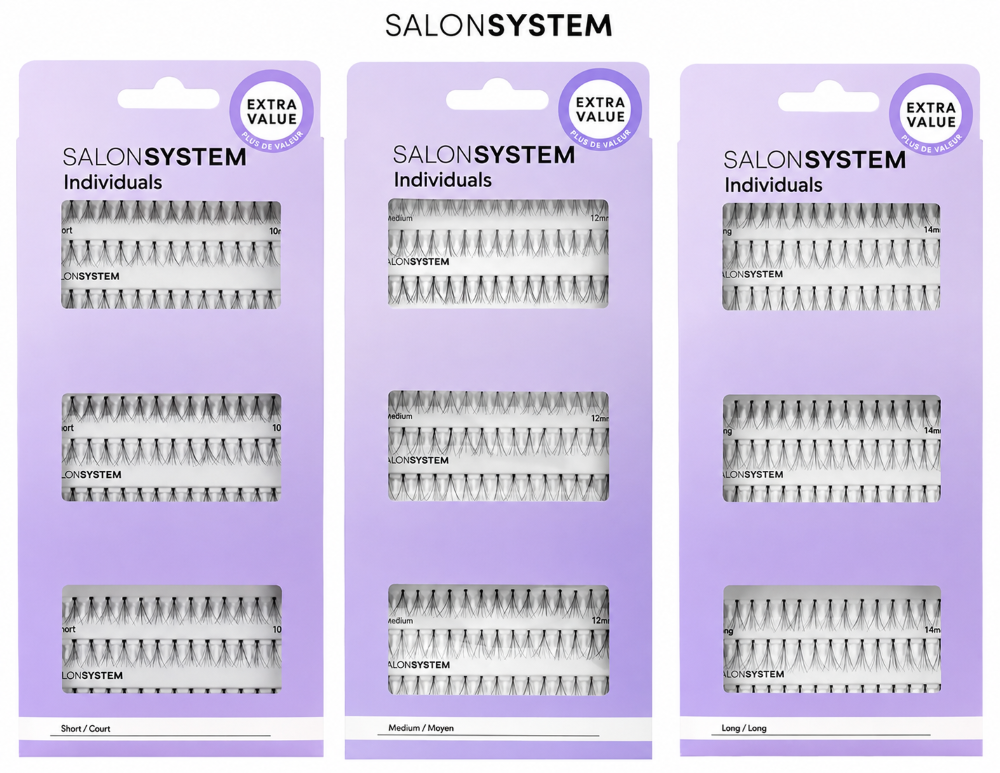 SALON SYSTEM INDIVIDUAL LASHES VALUE PACK