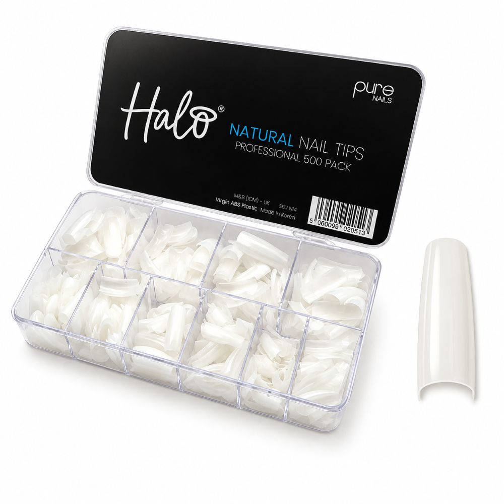 PURE NATURAL TIPS - (500'S) SIZE 1-10