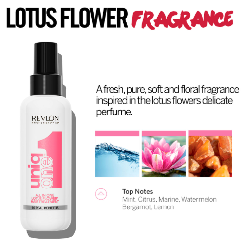 REVLON PROFESSIONAL UNIQ ONE ALL-IN-ONE TREATMENT - LOTUS FLOWE 150ml - Image 3