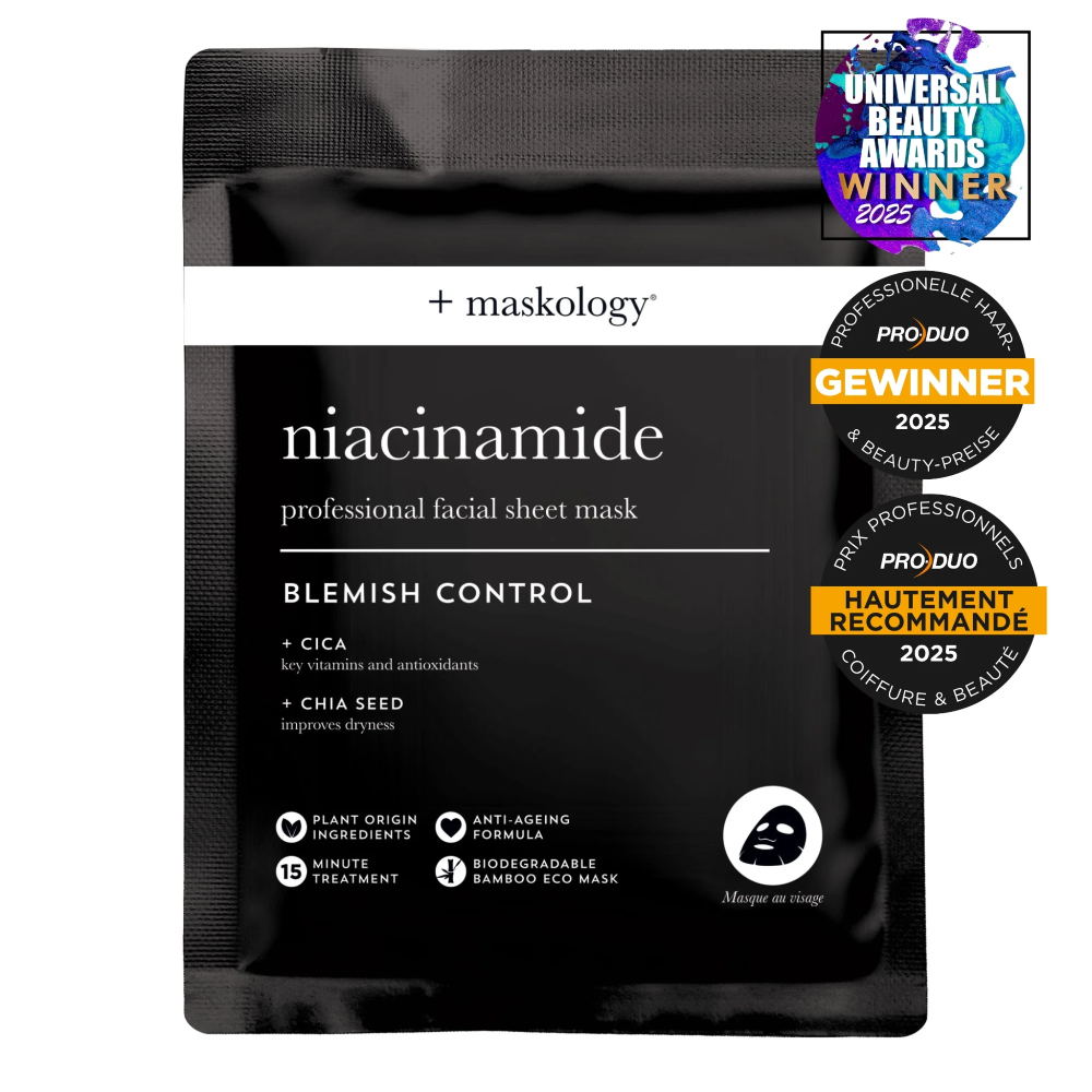 MASKOLOGY FACE SHEET MASK - NIACINAMIDE