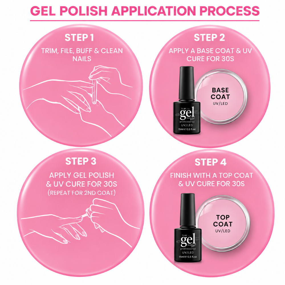 HALO GEL POLISH SINATRA - 8ML (HO HO HOLLYWOOD) - HEMA FREE - Image 3