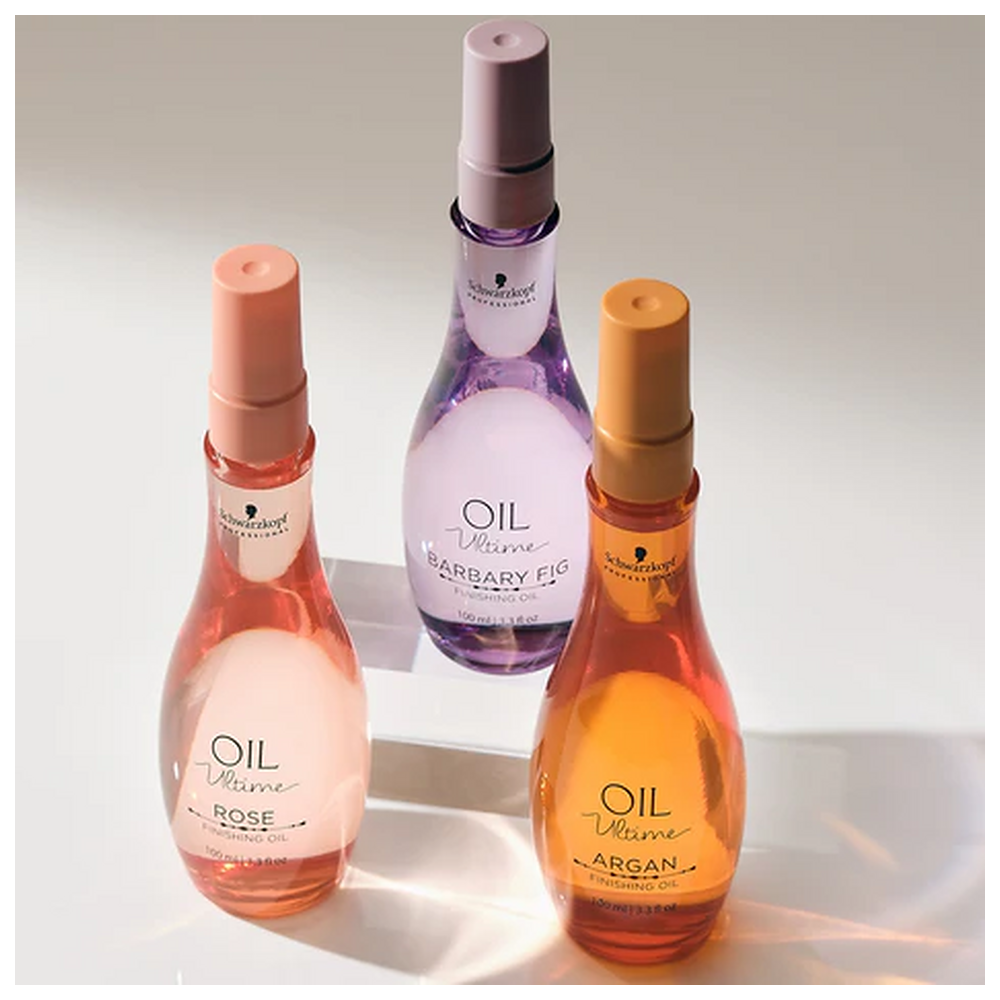 SCHWARZKOPF OIL ULTIME FINISHING OIL - ROSE (100ml) - Image 3