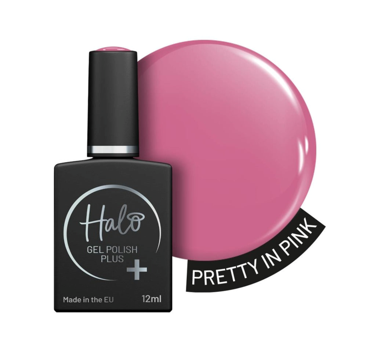 HALO GEL POLISH PLUS PRETTY IN PINK - 12ML - HEMA FREE