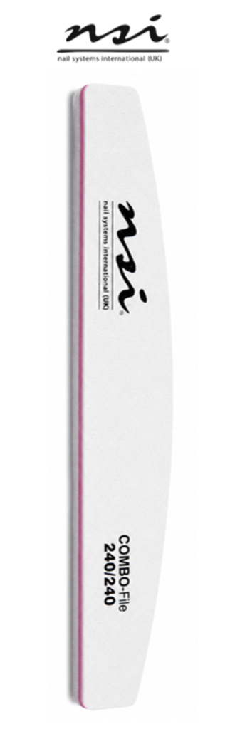 NSI COMBO FILE 240/240 GRIT - PINK