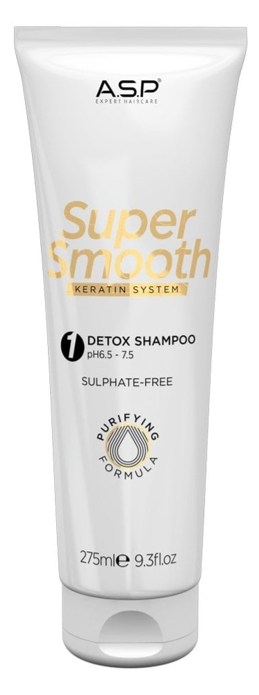 A.S.P SUPER SMOOTH DETOX SHAMPOO - 275ml