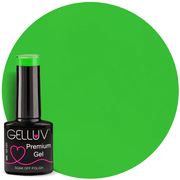 GELLUV GEL POLISH - ELECTRIC LIME - 8ml