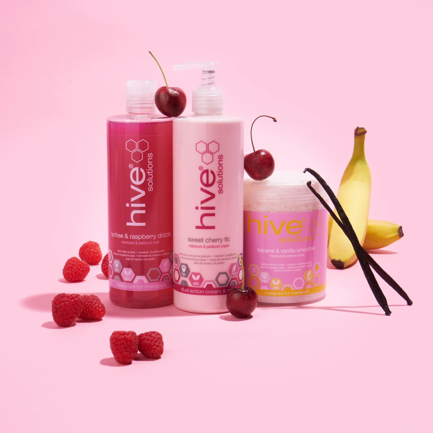 HIVE BANANA & VANILLA SMOOTHIE SCRUB - 500ml - Image 3
