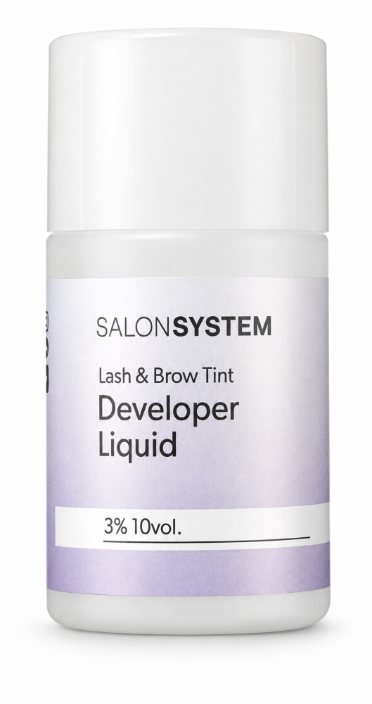 SALON SYSTEM LASH & BROW TINT LIQUID DEVELOPER - 100ml