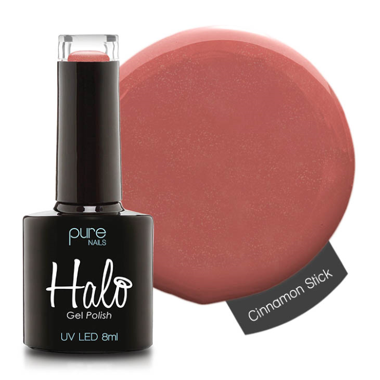 HALO GEL POLISH CINNAMON STICK - 8ML - (AUTUMN IN THE AIR) - HEMA FREE